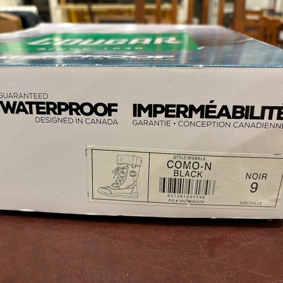 Like new! Cougar brand Como waterproof boots, women's size 9, runs large - Picture 13 of 13